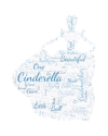 Cinderella Printable Word Cloud