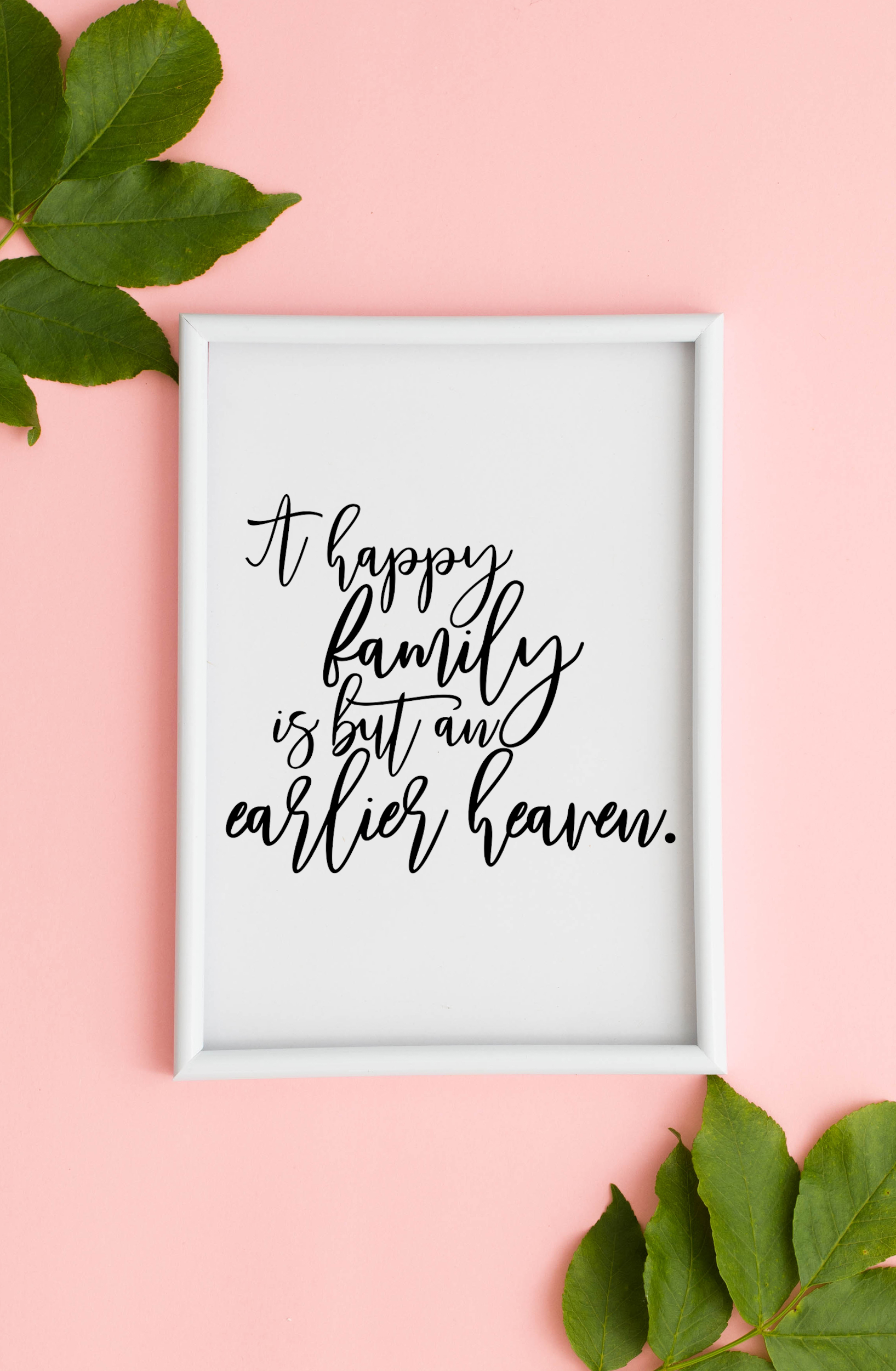 A Happy Family Printable - Image 2