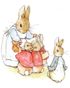 Peter Rabbit's Mother Gives a Warning