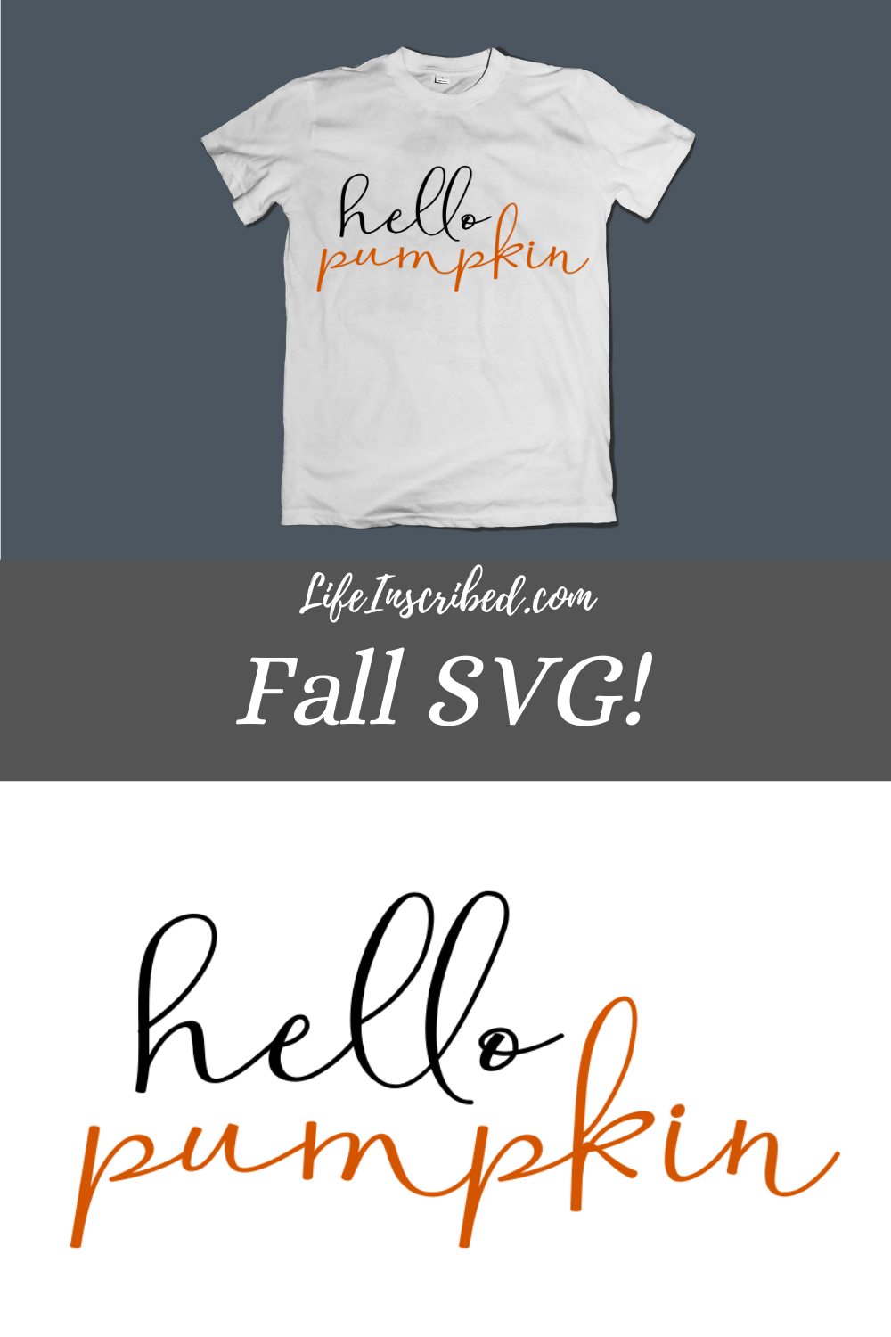 Hello Pumpkin SVG - Image 2