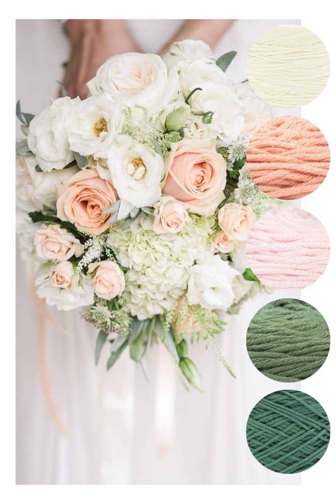 Pretty Pastel Yarn Bouquet
